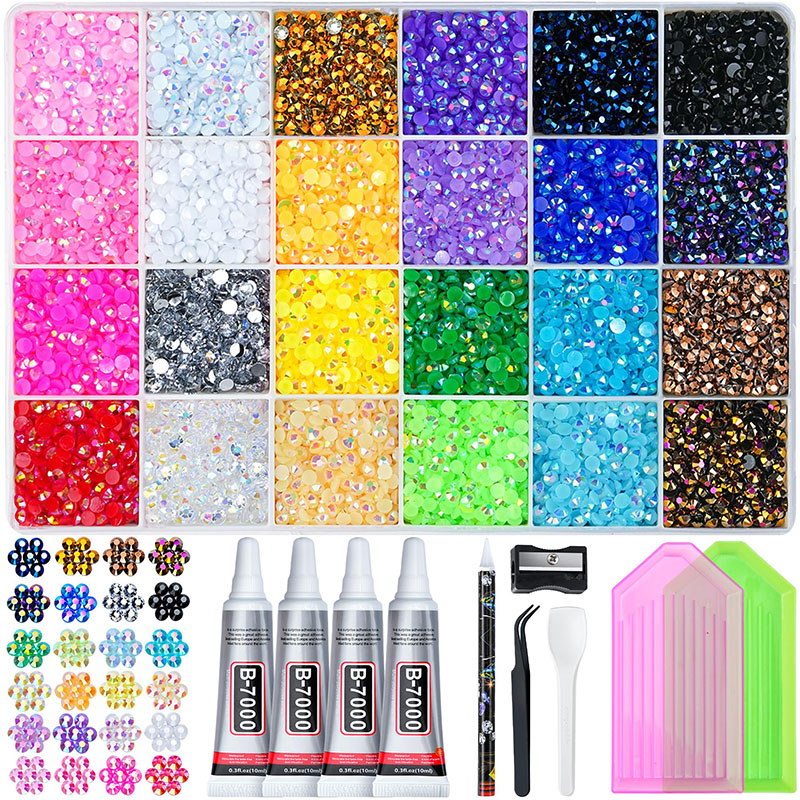 Resin Jelly Rhinestones